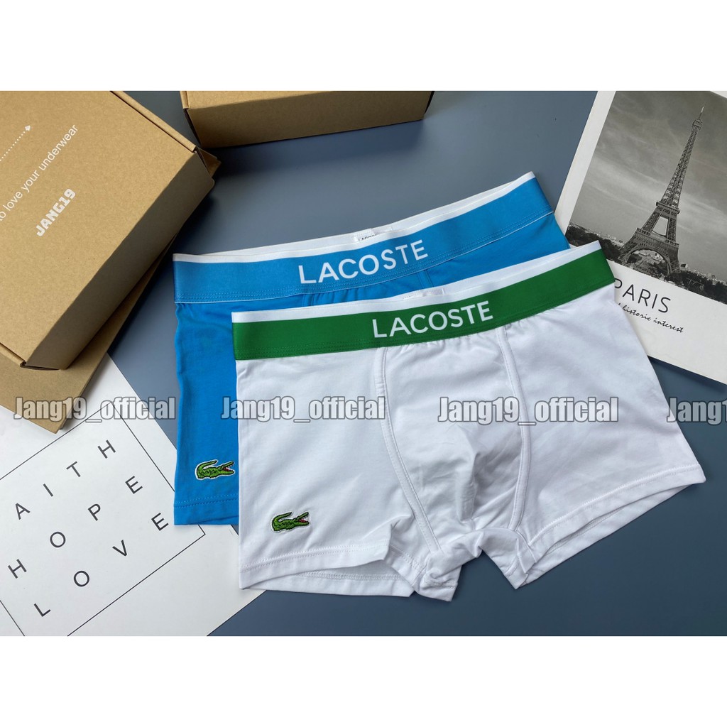 Ảnh Thật+CLip Quần lót Nam Boxer lacoste cao cấp