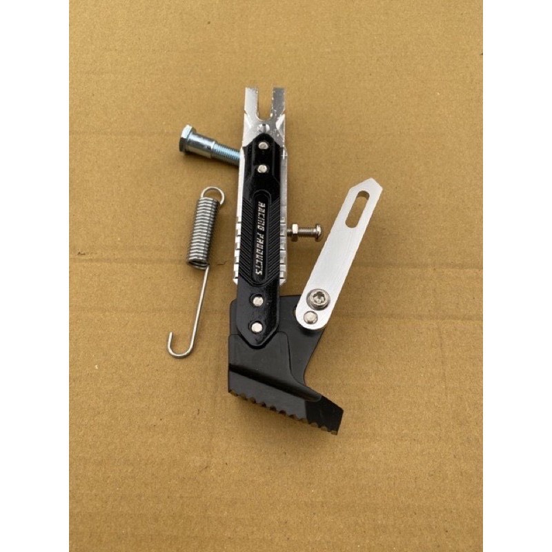 Chân Chống Xe Máy Tăng Chỉnh Nhôm Nguyên Khối