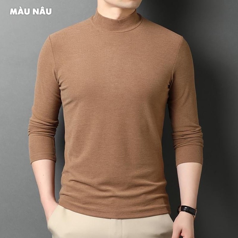 Áo thun nam FUN 💖FREESHIP💖 đẹp thu đông dài tay mã TT76-Q kiểu nỉ giữ ấm dáng thể thao giữ nhiệt đẹp | BigBuy360 - bigbuy360.vn