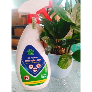 Xịt Muỗi, kiến, gián thảo mộc 500ml