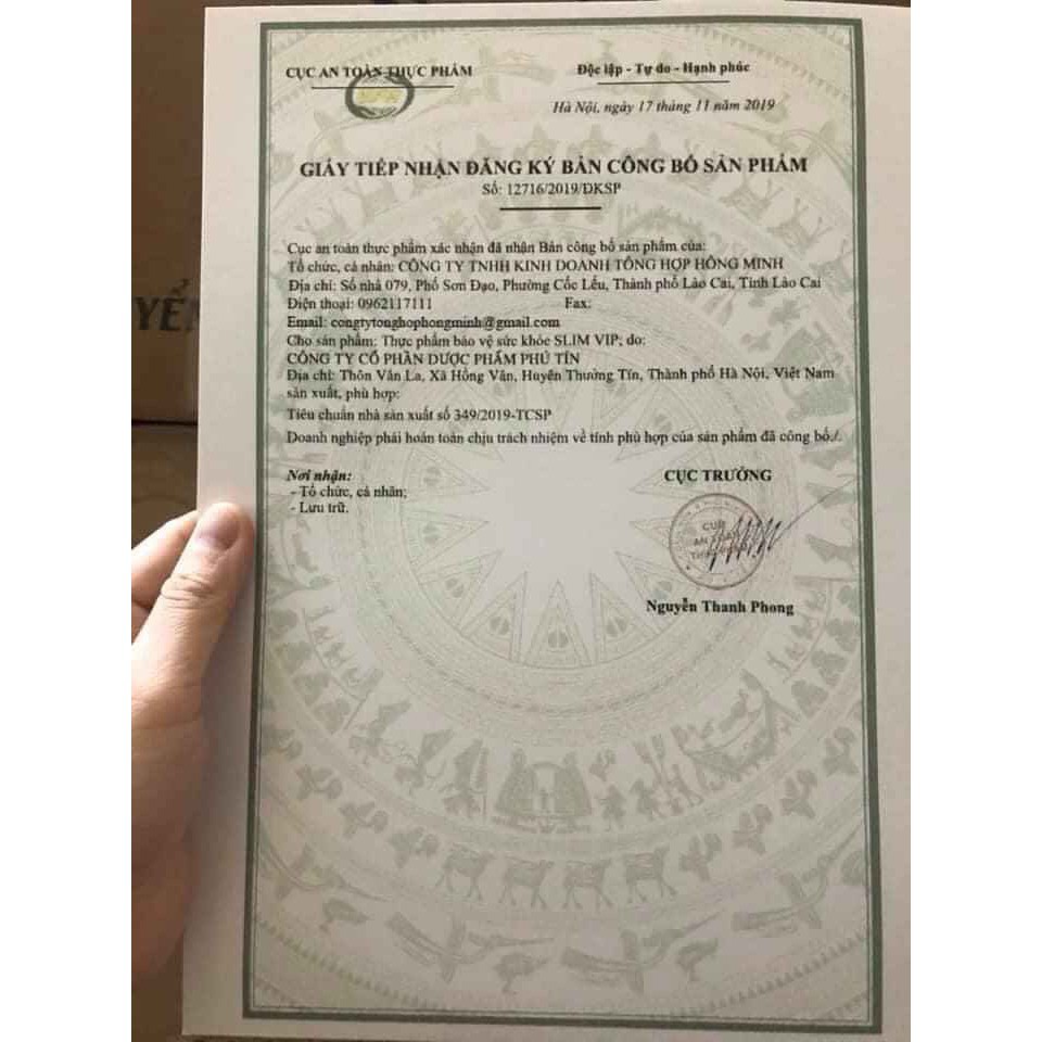 Slim Vip Nấm Linh Chi