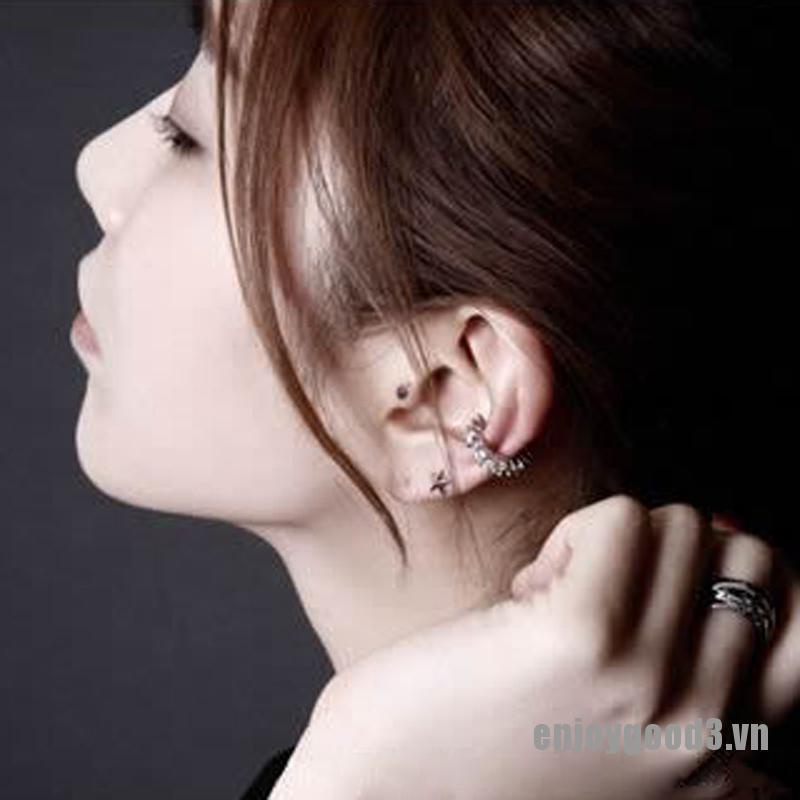 <enjoy3> New Fashion Earrings Ear Cuff Ear Clip Ear Stud Wrap Cartilage Clip Non Piercing