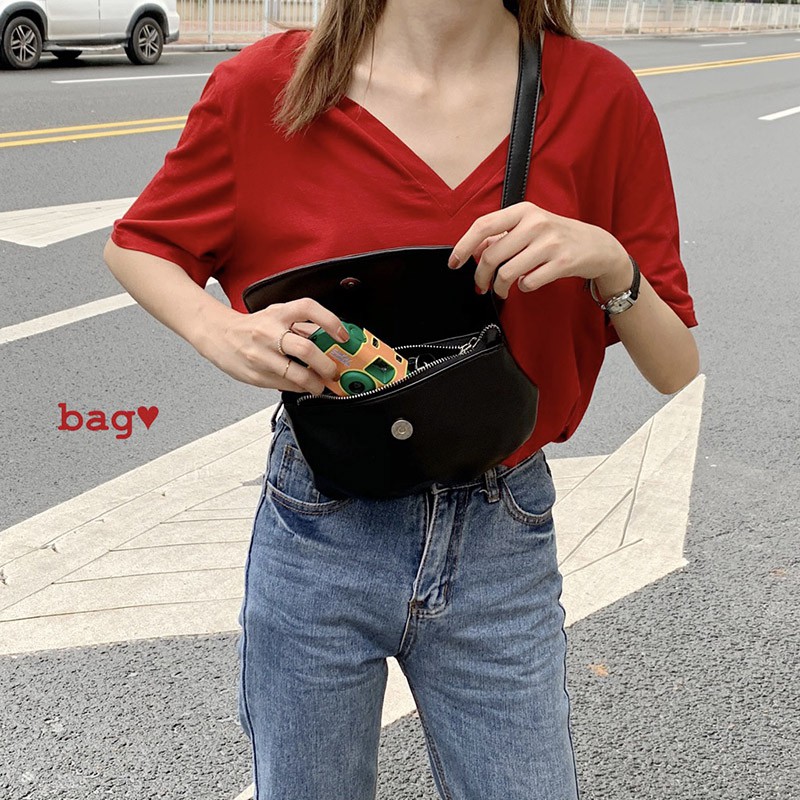 Túi Đeo Chéo Ngực Màu Sắc Đơn Giản Phong Cách Retro Cho Nữ | BigBuy360 - bigbuy360.vn