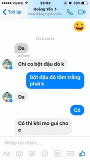 BỘT ĐẬU ĐỎ NGUYÊN CHẤT 