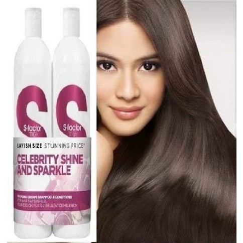 Cặp dầu gội xả Tigi trắng bản cải tiến giúp chống khô xơ. hư tổn TIGI Trắng Celebrity Shine And Sparkle