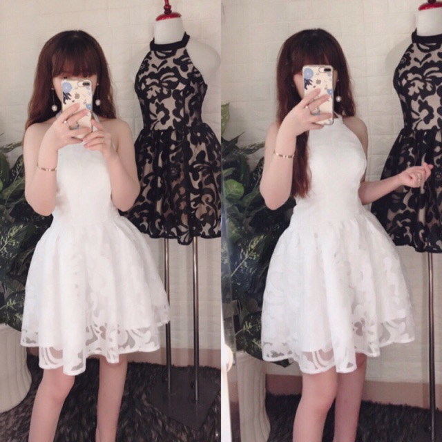 Đầm ren yếm Tiểu Thư