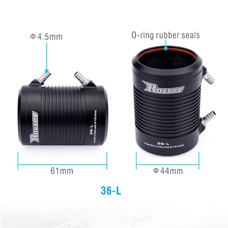 Surpass hobby Tên Lửa Làm Mát Động Cơ Không Chổi Than Bằng Nhôm Cho 2948 2968 3660 3670 3680 4074 4082 Rc