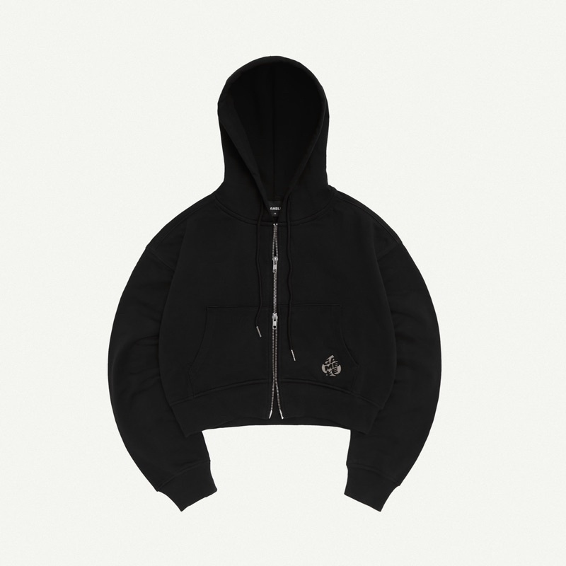 ACE CROPPED FULLZIP HOODIE/ Áo hoodie vải nỉ chân cua/ GAMBLE WORLDWIDE