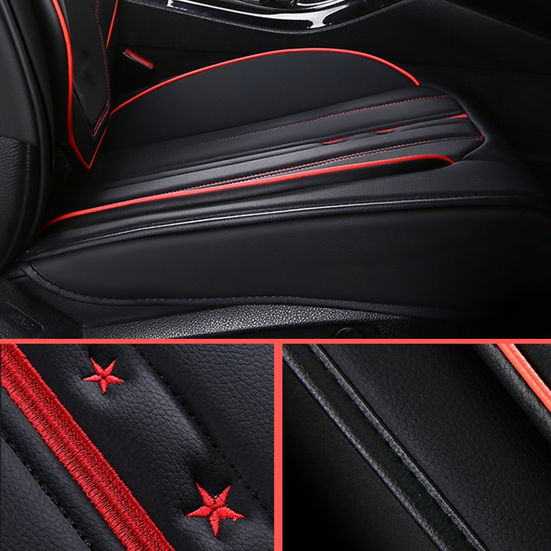 Đệm bọc bảo vệ ghế xe hơi SEAMETAL da PU phía trước/ sau có ngăn giữ đồ đa năng tiện lợi