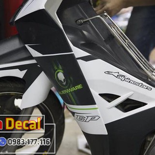 Tem Trùm Sirius Đen Trắng Alenware