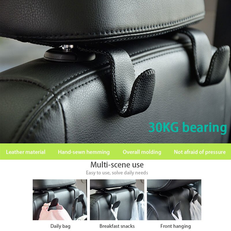 Móc treo xe hơi SEAMETAL bằng thép cho ghế sau ô tô