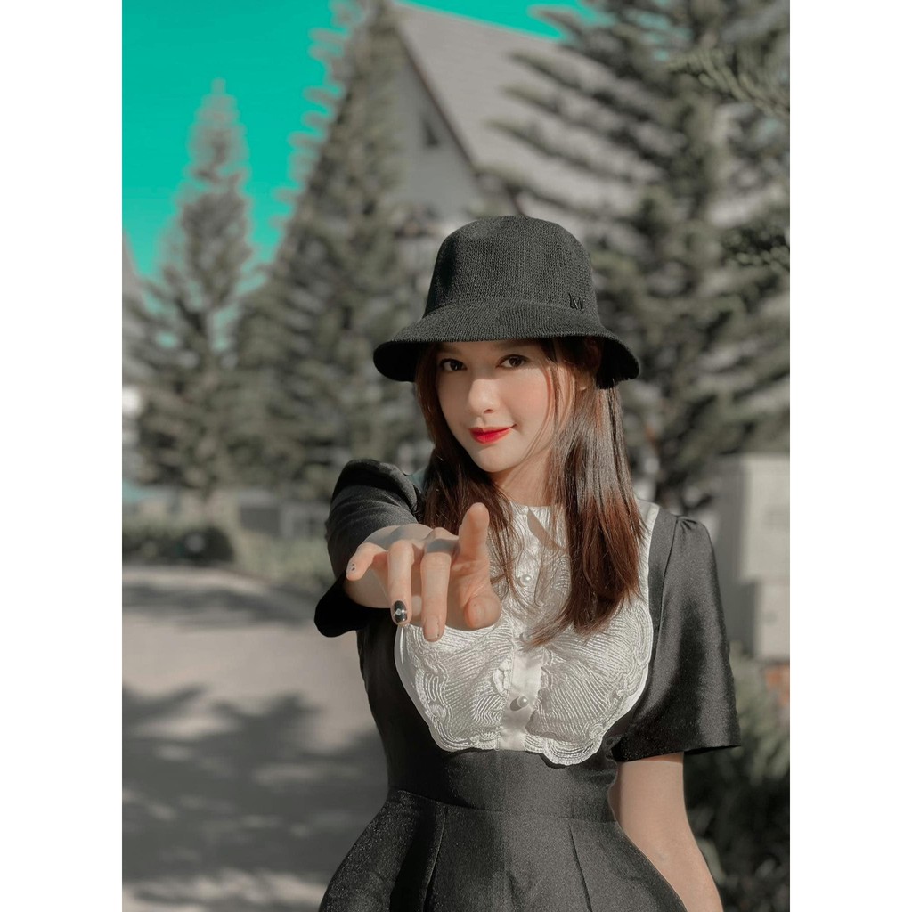 LAVIEM - Đầm đen phối bèo Daria | BigBuy360 - bigbuy360.vn