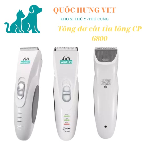 Tông đơ cắt tỉa lông chó mèo CP-6800 CODOS -QUỐC HƯNG VET