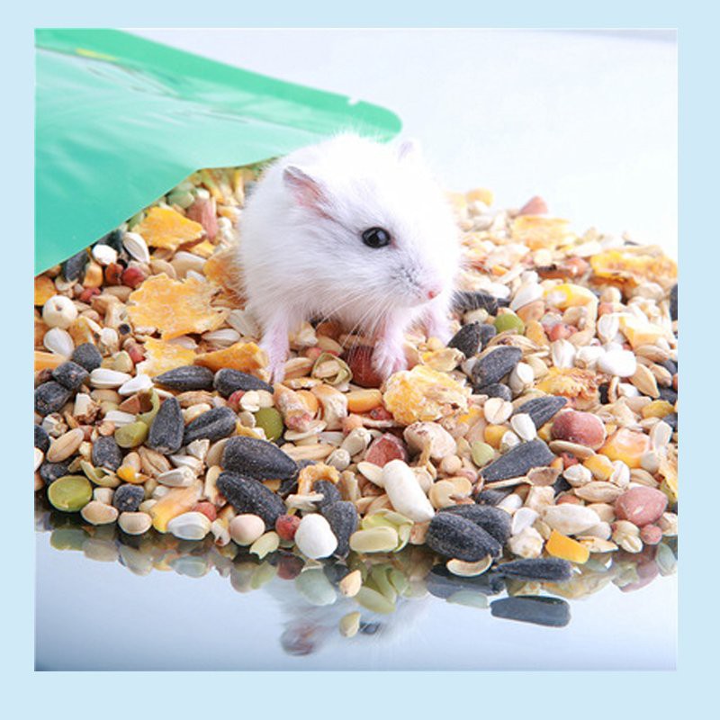 Thức ăn ngũ cốc hỗn hợp cho hamster 500gr rau củ quả tăng cường dinh dưỡng tự nhiên