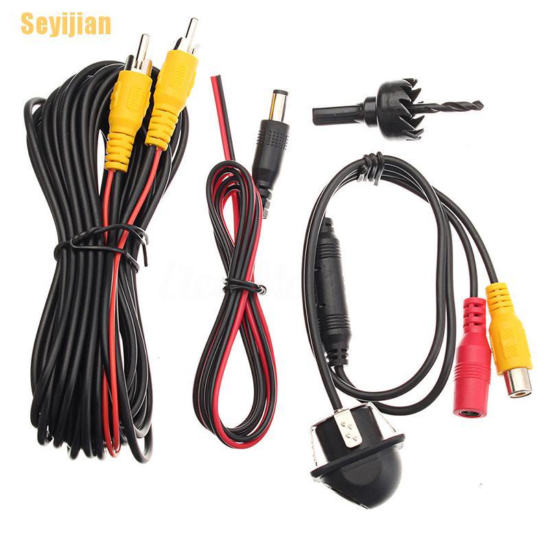 Bộ camera sau xe hơi CMOS 8 bóng LED chống thấm nước có tầm nhìn ban đêm 170 độ | BigBuy360 - bigbuy360.vn