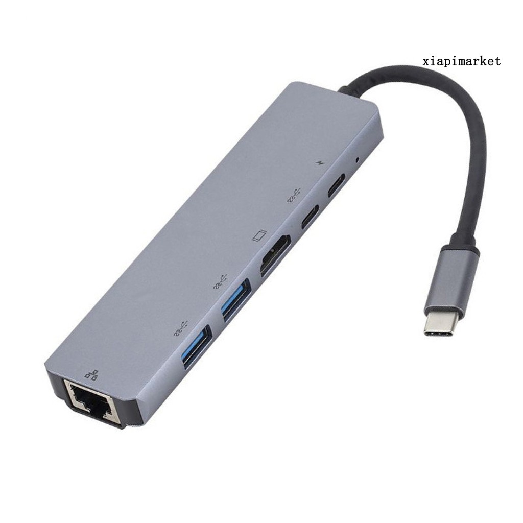 Bộ Chuyển Đổi Usb 3.0 Type-C Sang Hdmi Pd 6 Trong 1