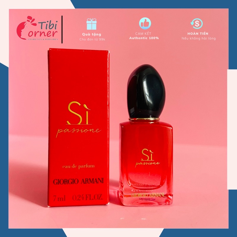[ mini ] Nước hoa Giorgio Armani Sì Passione Si Passione EDP 7ml