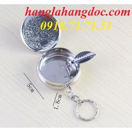 Gạt tàn thuốc dạng móc khóa mini bỏ túi, tiện lợi &amp; lịch sự