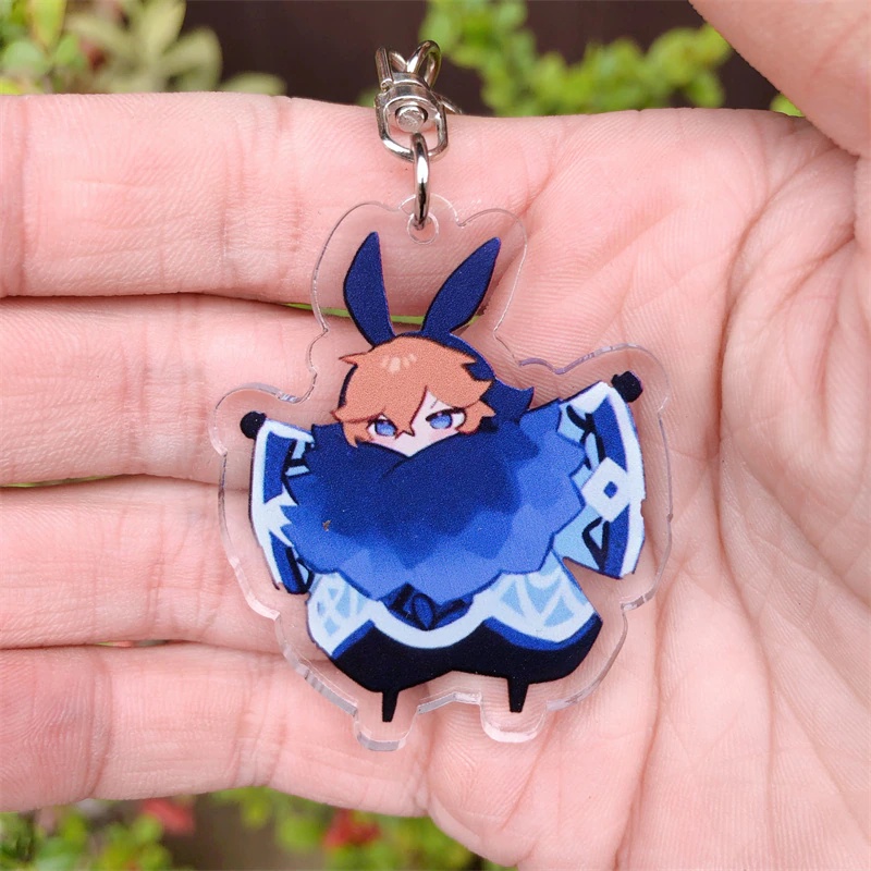 ( Mica trong acrylic ) Móc khóa GENSHIN IMPACT ver PHÁP SƯ VỰC SÂU xinh xắn game chibi anime