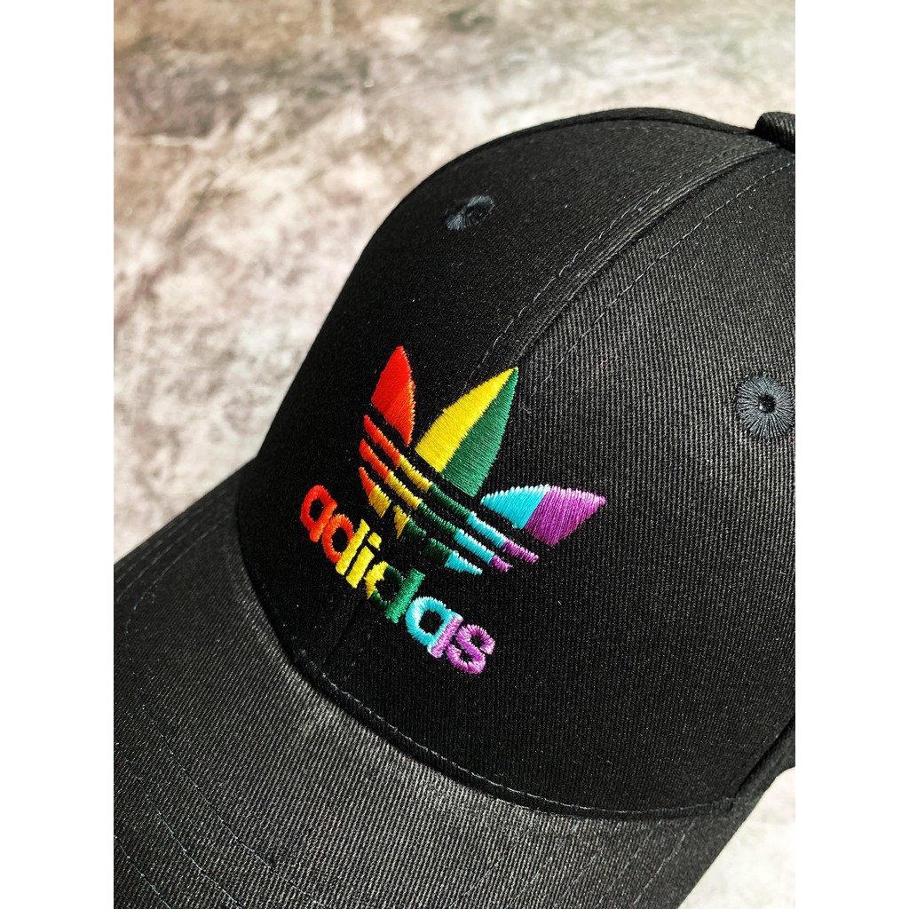 💥 [NGHIỆN TÚI GIÁ GỐC + VIDEO THẬT] Mũ / Nón Adidas Pride Baseball Cap Black - GP2594 / CAM KẾT HÀNG XUẤT DƯ XỊN 100%