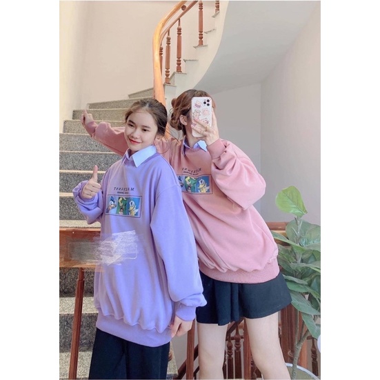 [Áo Nỉ ] Sweater in hình fom rộng [ bán live] | BigBuy360 - bigbuy360.vn