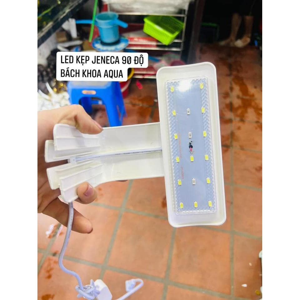 Đèn Led kẹp mini Jeneca đầu xoay 90 độ