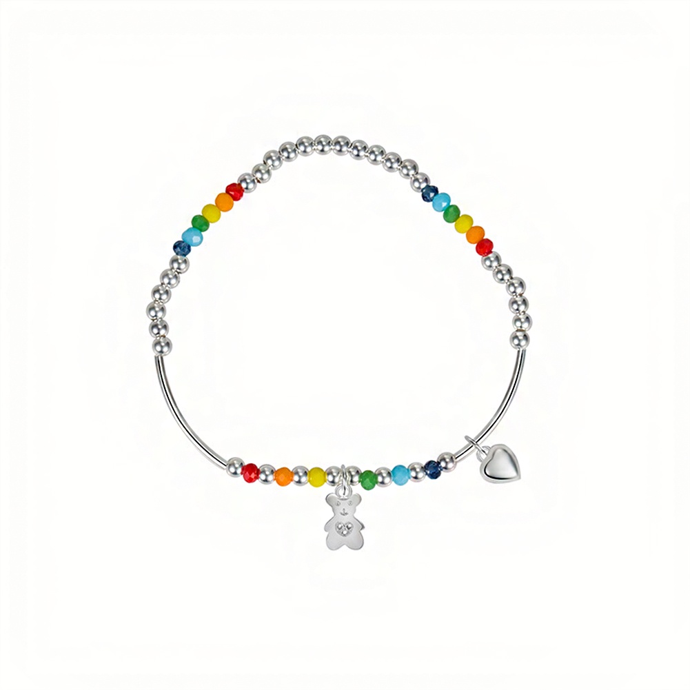 Vòng Tay Xỏ Hạt Nhiều Màu Sắc Phong Cách Bohemian