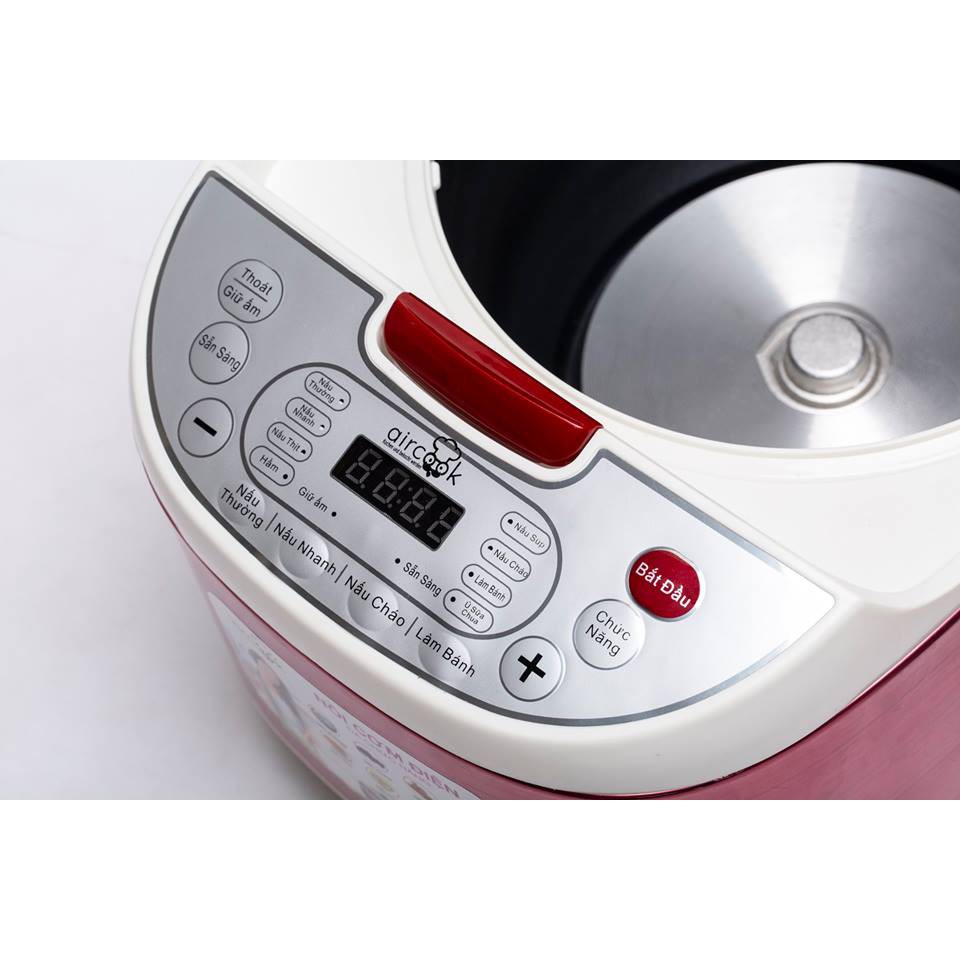 Nồi cơm điện AirCook 8 chức năng (1.8 Lít) Sale 45% | BigBuy360 - bigbuy360.vn