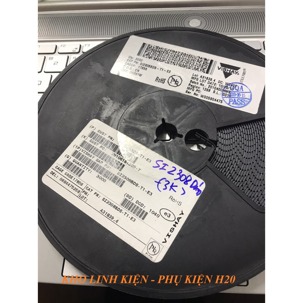 Mosfet kênh N - SI2308BDS - chính hãng Vishay