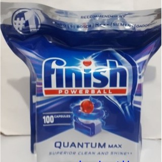 100 Viên rửa bát finish quantum max 14 in 1
