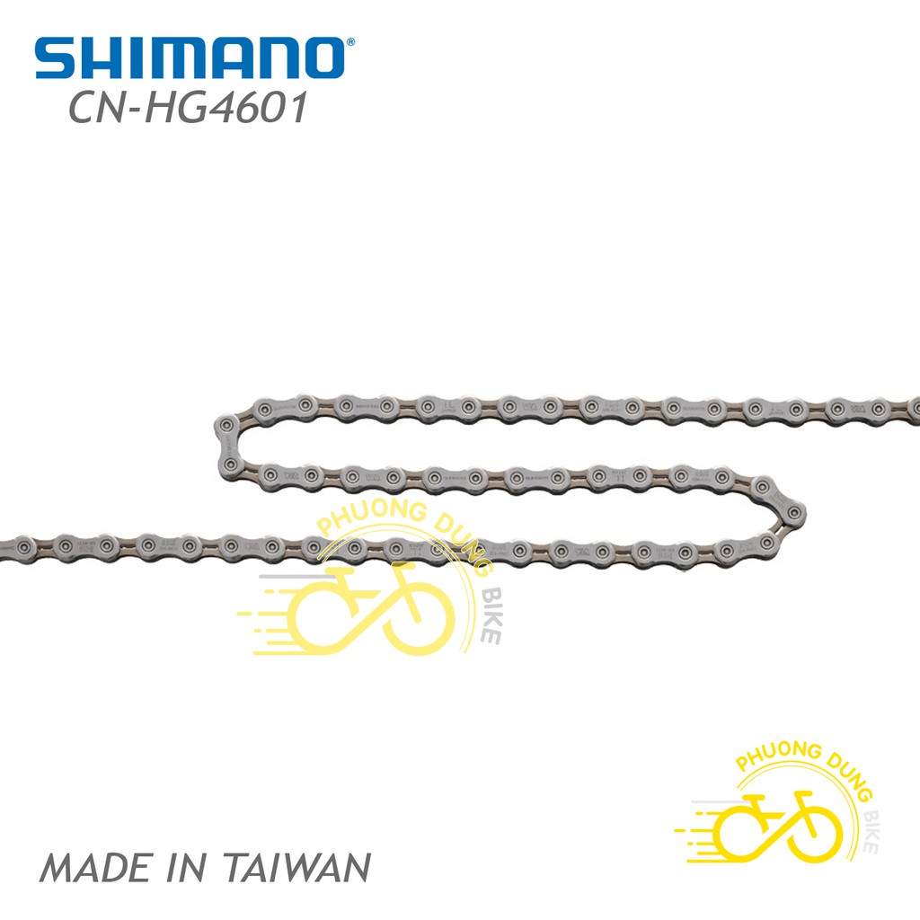 Xích sên bán rỗng xe đạp SHIMANO TIAGRA CN-4601 10 Speed - Hàng chính Hãng