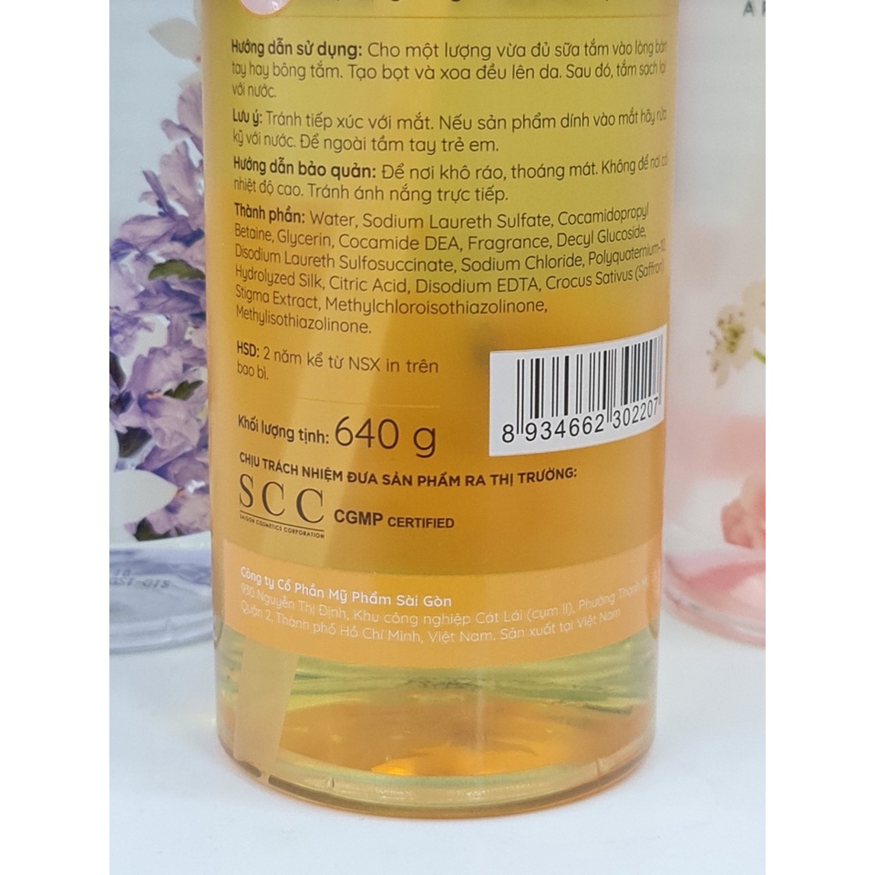 Sữa Tắm Hương Nước Hoa Cindy Bloom Perfumed Shower Gel 640g