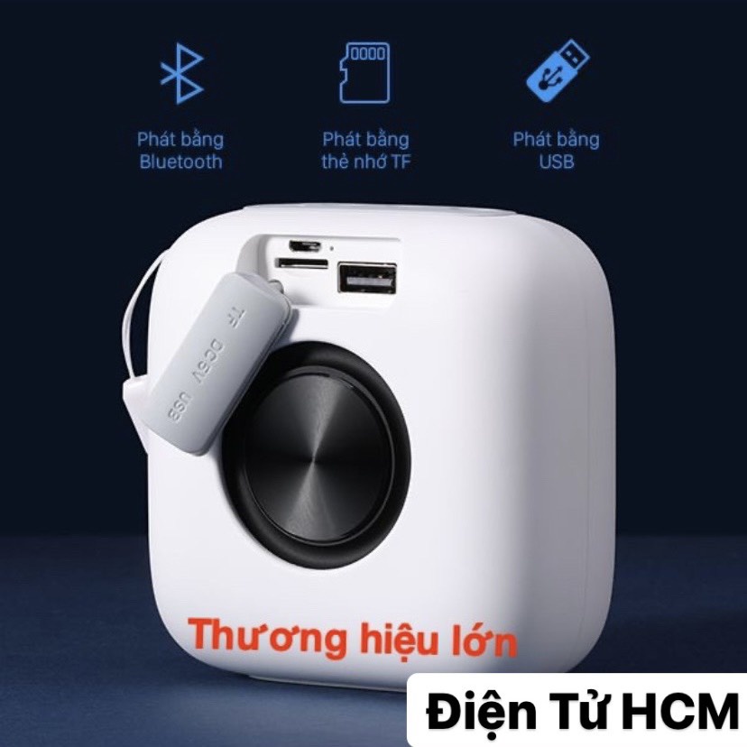 Loa TWS Bluetooth 5.0 VIVAN Chống Nước IPX5 Công suất 5W 1800mAh Playtime đến 10H -VS1-BH 1 năm 1 đổi 1 CHÍNH HÃNG