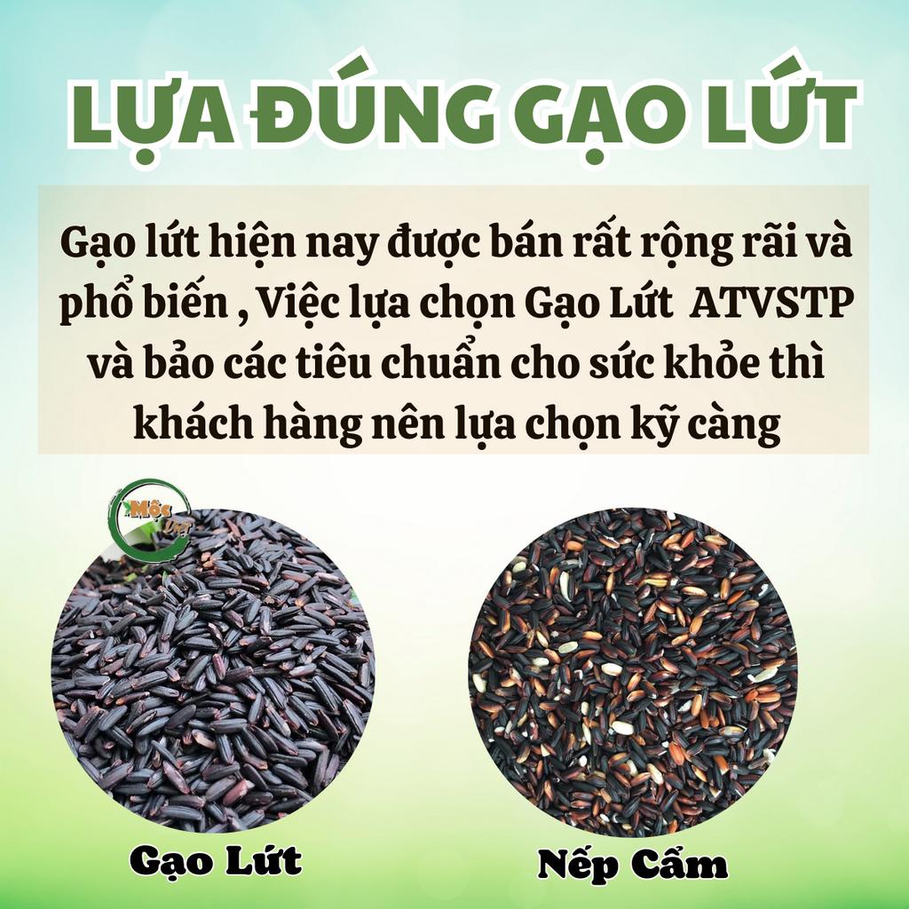 Gạo lứt đen hỗ trợ giảm cân, combo 2kg - Chính hãng Mộc Việt GLĐ-02