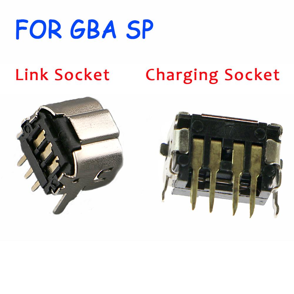Thay Thế Cho Nintendo GBA SP NDS Ổ Cắm Điện Cổng Sạc Liên Kết Cổng Kết Nối Cho GBA SP NDS
