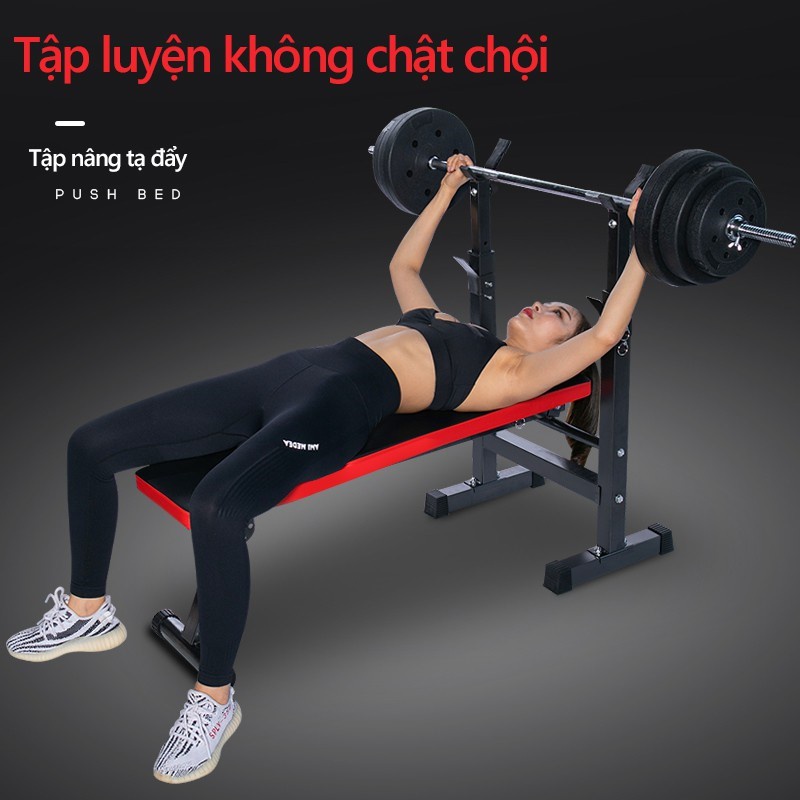 Ghế tập tạ đa năng ghế gập bụng ghê tập gym tạ đẩy ghế tạ đòn thiết bị thể thao có thể gấp gọn tiện lợi nhanh chóngOT301