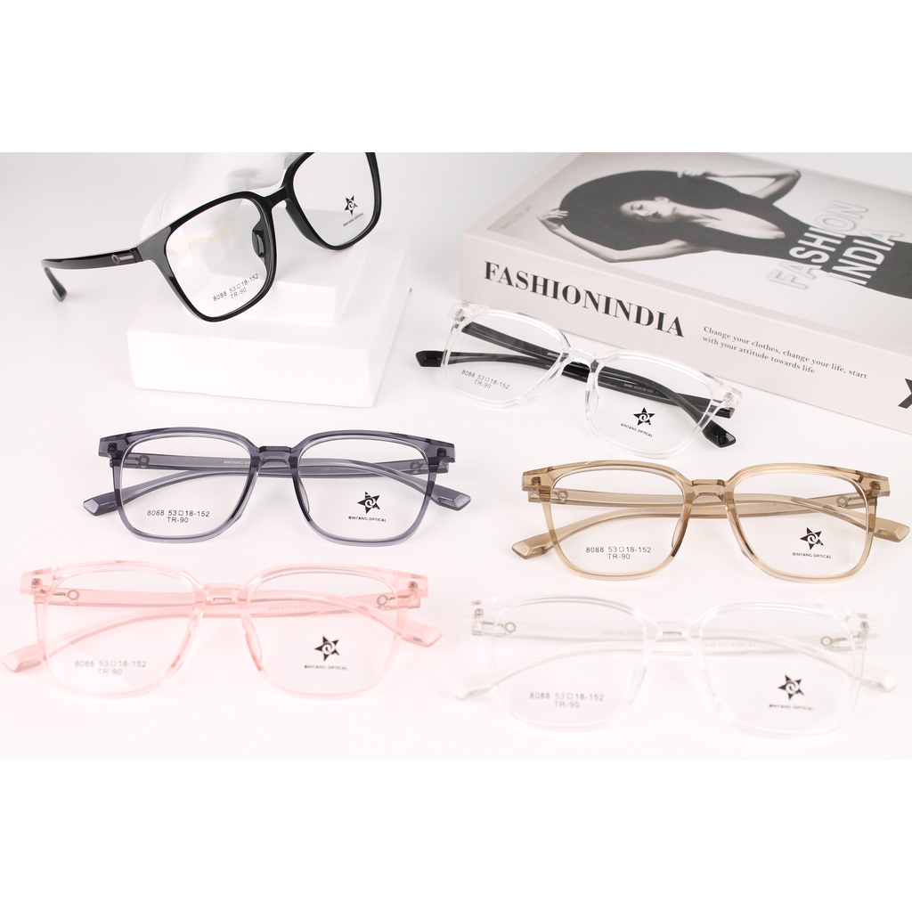 Gọng kính nhựa cao cấp nhẹ bền hợp thời trang OURESS - 8088