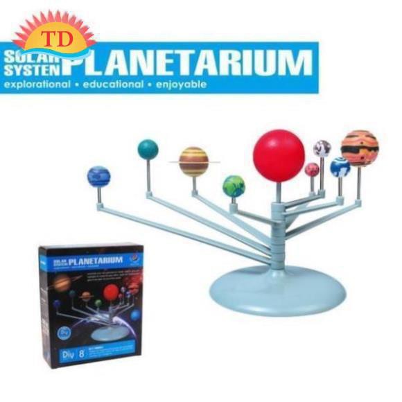 Bộ Lắp ghép, tô màu Mô hình Hệ mặt trời- Solar System Planetarium