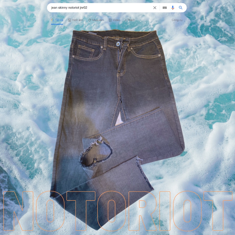 Quần Jean Nam Cao Cấp Notoriot Skinny Phong Cách Bụi JNR02
