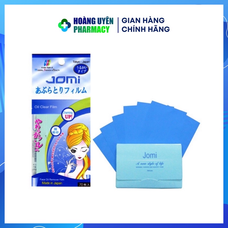 Phim thấm dầu Jomi - Hộp 70 tờ