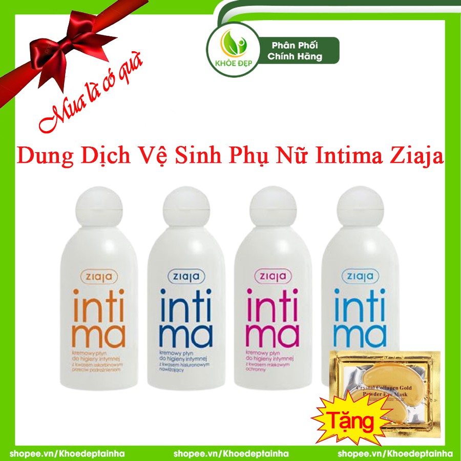 [ CHÍNH HÃNG ] Dung Dịch Vệ Sinh Phụ Nữ INTIMA ZIAJA 200ml