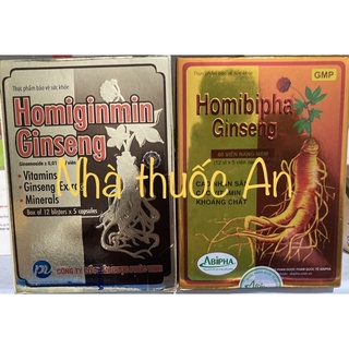 Homibipha viên sâm tăng thể lực hộp 60 viên