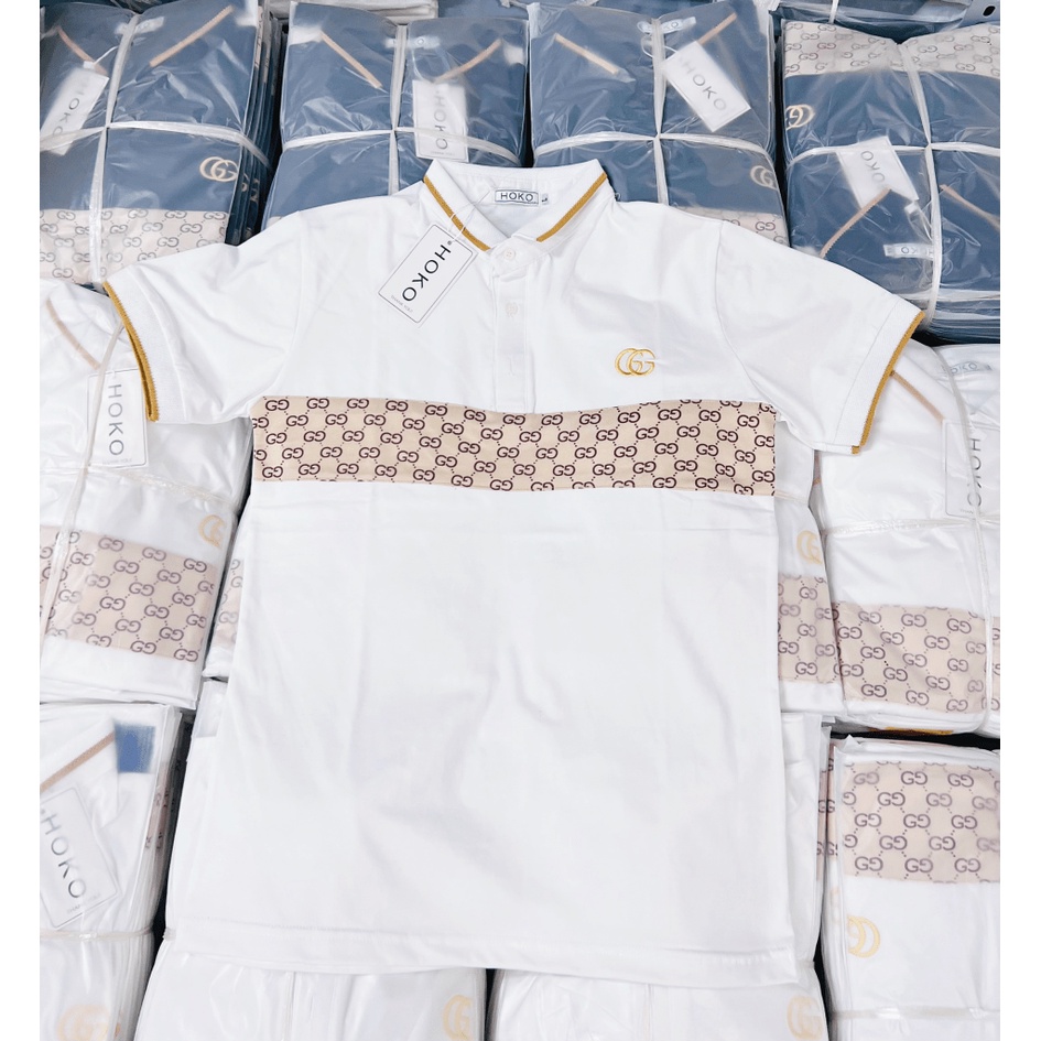 (HCM) ÁO THUN NAM POLO CỔ TRỤ THỜI TRANG NAM NỮ - SIÊU HOT - PHONG CÁCH NAM LUXURY ĐẲNG CẤP KM FASHION