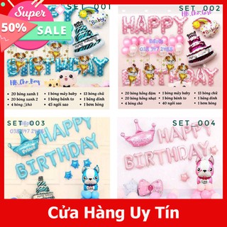 SET TRANG TRÍ SINH NHẬT TUỔI CÚN-THÔI NÔI BÉ CÚN-SINH NHẬT BÉ TRAI, BÉ GÁI-TRANG TRÍ SINH NHẬT GIÁ RẺ, SINH NHẬT 1 TUỔI