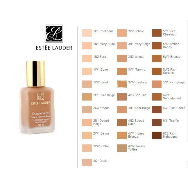 Kem nền Estee Lauder che khuyết điểm, kiềm dầu và lâu trôi cao cấp 30ml săn sale đủ bill