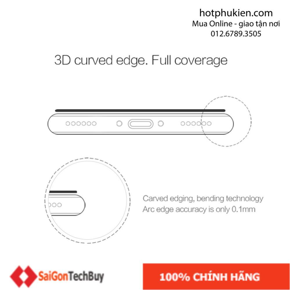 Dán cường lực 3D iPhone X chính hãng Nillkin Cp + Max chống vân tay chống bám nước chống chói bền chắc