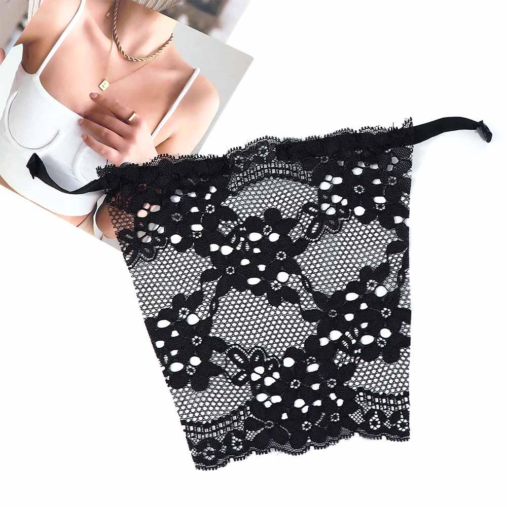 OCEANMAP Áo Ống Trong Suốt Họa Tiết Hoa Có Thể Điều Chỉnh Thoải Mái Chống Chói Phong Cách Hàn Quốc Cho Nữ