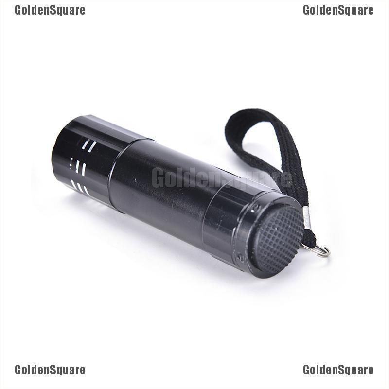 Đèn Pin UV Mini 9 Bóng LED Siêu Sáng
