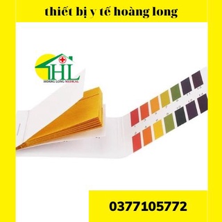 Giấy quỳ tím thử độ ph thang đo từ 1 đến 14