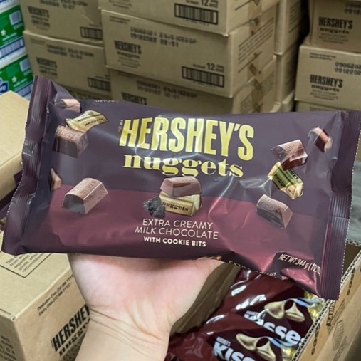 Kẹo Socola Hersheys Nuggets 344g